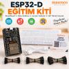 ESP-32D DevKitC V4 38 Pin Eğitim Kiti (Lehimli, Siyah PCB)