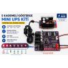 MASROKİT 40W DC Mini UPS Eğitim Kiti – 3S BMS Korumalı ve Boost Converter Destekli