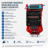 MASROKİT U2L-7717 Ultrasonik Sensörlü Engelden Kaçan Robot Eğitim Kiti (Fosforlu Sarı Motorlu)