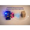 MASROKİT U2L-7717 Ultrasonik Sensörlü Engelden Kaçan Robot Eğitim Kiti (Fosforlu Sarı Motorlu)