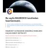 MASROKİT U2L-7717 Ultrasonik Sensörlü Engelden Kaçan Robot Eğitim Kiti (Fosforlu Sarı Motorlu)